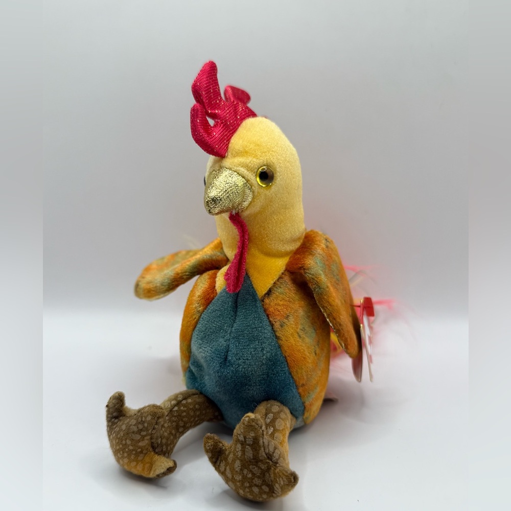 TY Beanie Baby Zodiac Rooster - Picture 3 of 6